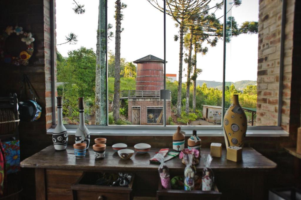 Bina'S Haus Pousada, Cafeteria E Atelier Nova Petropolis Eksteriør bilde